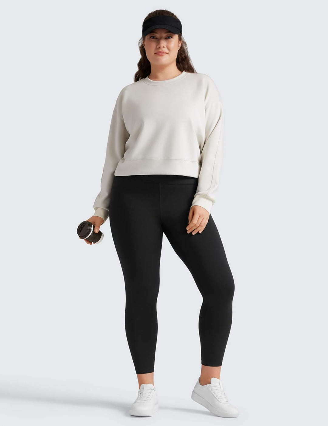 CRZ YOGA Butterluxe Damen Übergrösse Leggings - 64cm Grosse Grössen High Waist Workout Leggins Butte