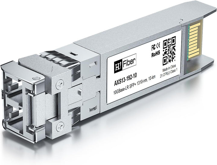 für Ubiquiti UniFi UF-SM-10G, 10GBASE-LR SFP+ Transceiver, 10G SFP+ zu LC Singlemode-Glasfasermodul