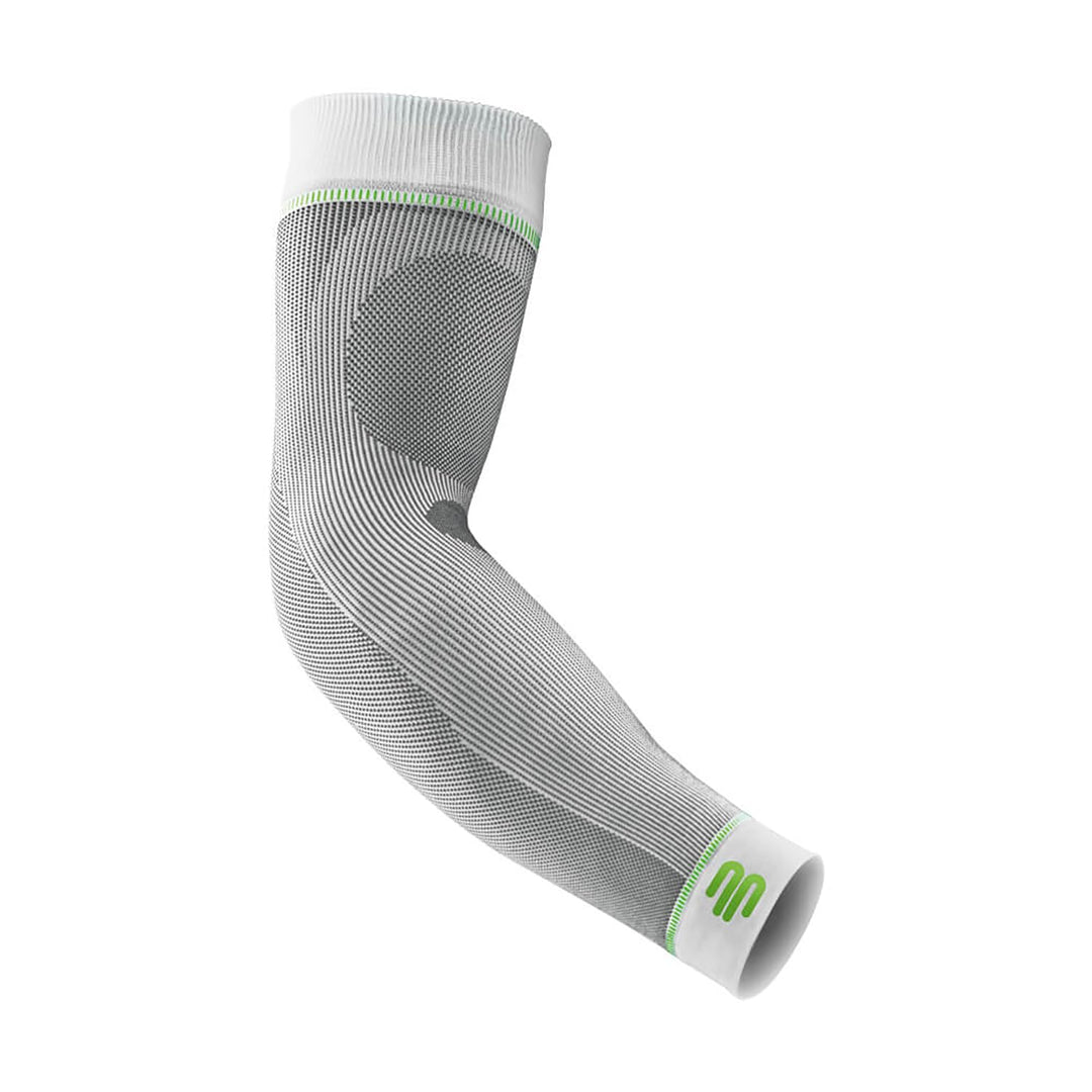 BAUERFEIND Arm Sleeve „Compression Sleeves Arm“, 1 Paar Armlinge, Armstulpen Weiss M extra lang, Wei
