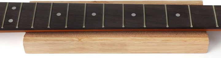 Gitarren-Halsstützen-Unterstützung Caul, Nackenstützenständer Holzkissen-Display für Gitarren-Bass-U
