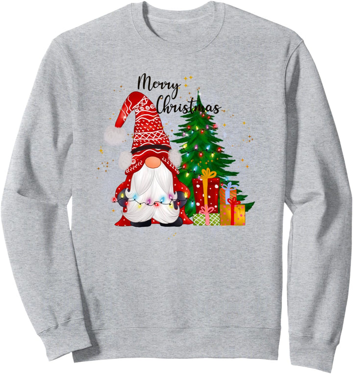 Weihnachten Weihnachtspullover Gnomie Gnomies Damen Herren Sweatshirt