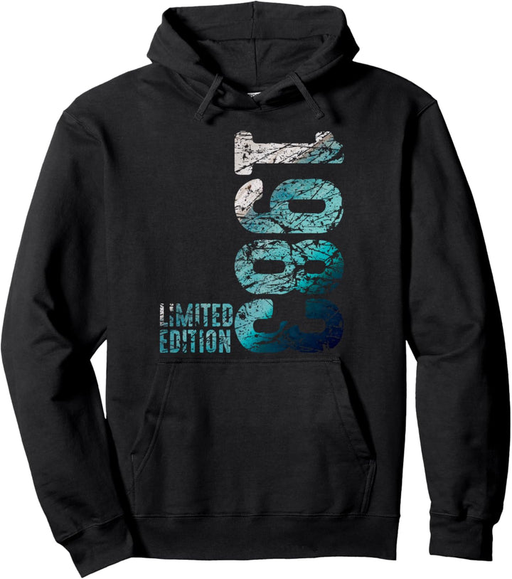 41. Geburtstag Mann Frau 41 Jahre 1983 Deko Lustig Geschenk Pullover Hoodie