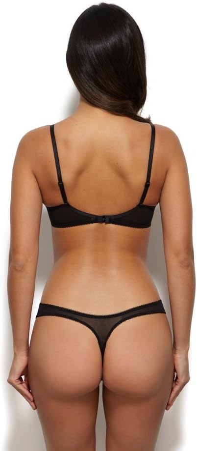 Gossard Damen Superboost Spitzen, Ungepolstert Plunge-BH, Undurchsichtige 70E Weiss (Weiss), 70E Wei