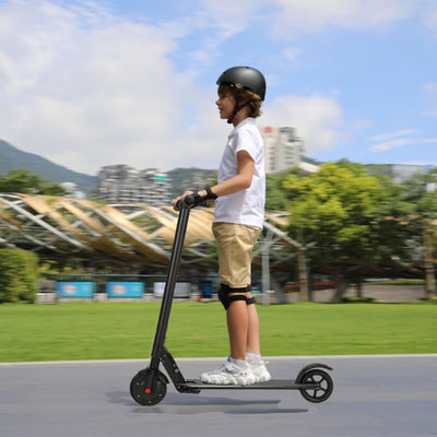 Caroma E Scooter Kinder Unter 16 Jahren, 20km/h, Reichweite 25 km, Faltbarer E Roller Kinder, 3-Gang
