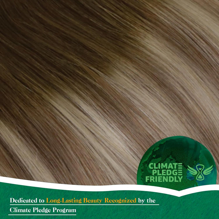 Easyouth Echthaar Zopf Extensions Balayage Pechschwarz Extension Echthaar Remy Pontayil Echthaar Far