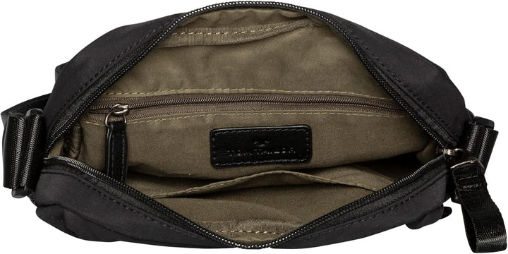 TOM TAILOR bags Boston Herren Umhängetasche Crossbody Bag Klein S Schwarz, S Schwarz