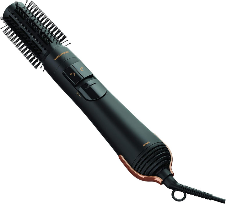 GRUNDIG NaturaShine HS 7080 Volumen- und Lockenstyler, Thermobürste mit 2 Temperatur- und Luftstroms