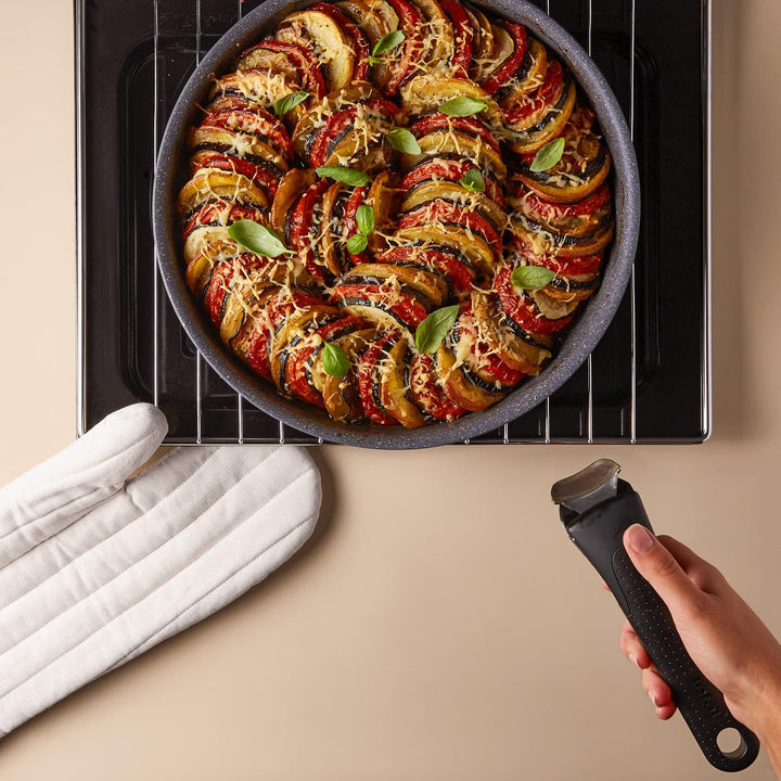 Tefal Ingenio Natural Force Allzweckpfanne, 22 cm, stapelbar, antihaftbeschichtet, Induktion, L39683