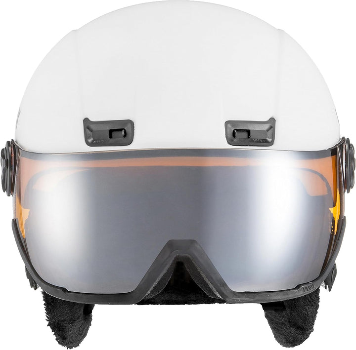 uvex Fierce - Leichter Skihelm für Damen und Herren - individuelle Grössenanpassung - wechselbare In