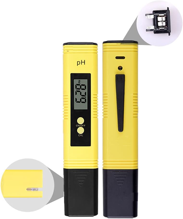 L41CS Digitales pH Messgerät mit LCD Anzeige – Präziser pH-Wert und TDS/EC, Wasserqualitäts-Tester f