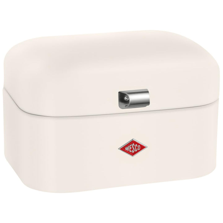 Wesco Single Grandy Brotkasten in der Farbe sand matt, pulverbeschichtetes Stahlblech, Lüftungslöche