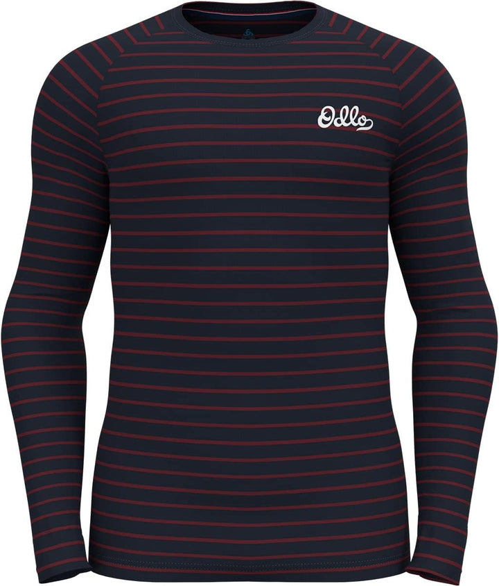 Odlo Herren Active Warm Originals Eco_159272 Funktionsunterwäsche Langarm Shirt XXL Dark Sapphire -