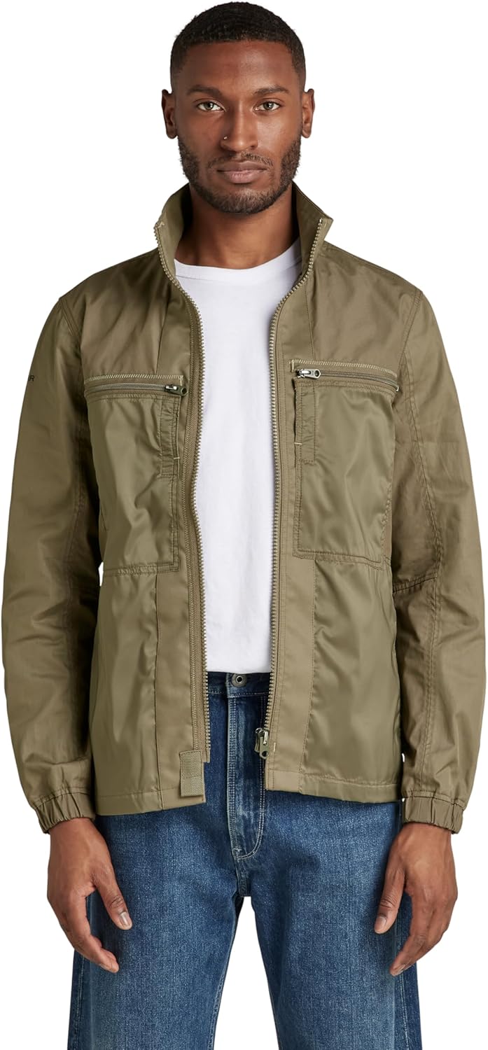 G-STAR RAW Herren Unisex Fabric Mix Overshirts XS Braun (Turf D20160-a790-273), XS Braun (Turf D2016