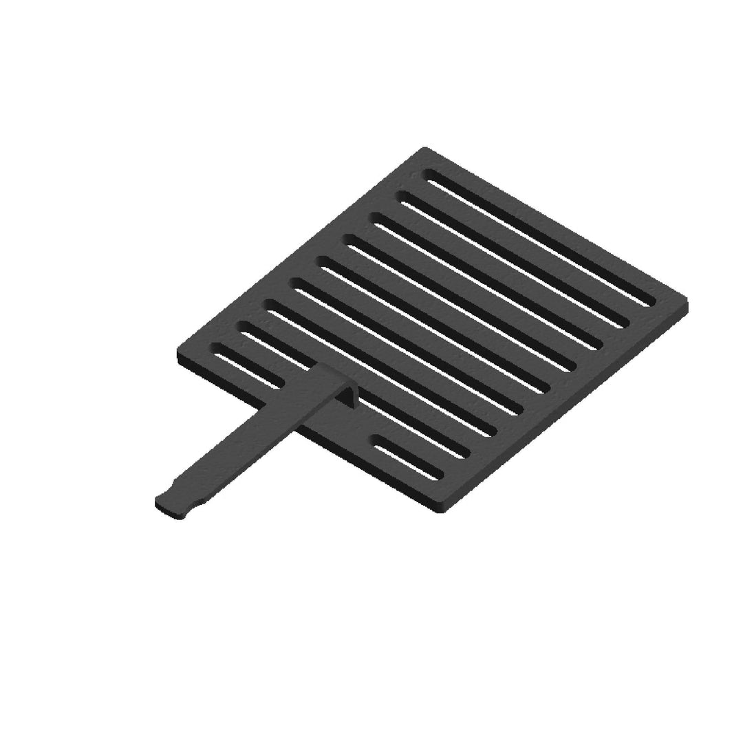 Kaminrost/Ascherost Eckig 173 x 183 x 8 mm passend für Attika Nexo ** Kaminöfen inkl. Modellübersich