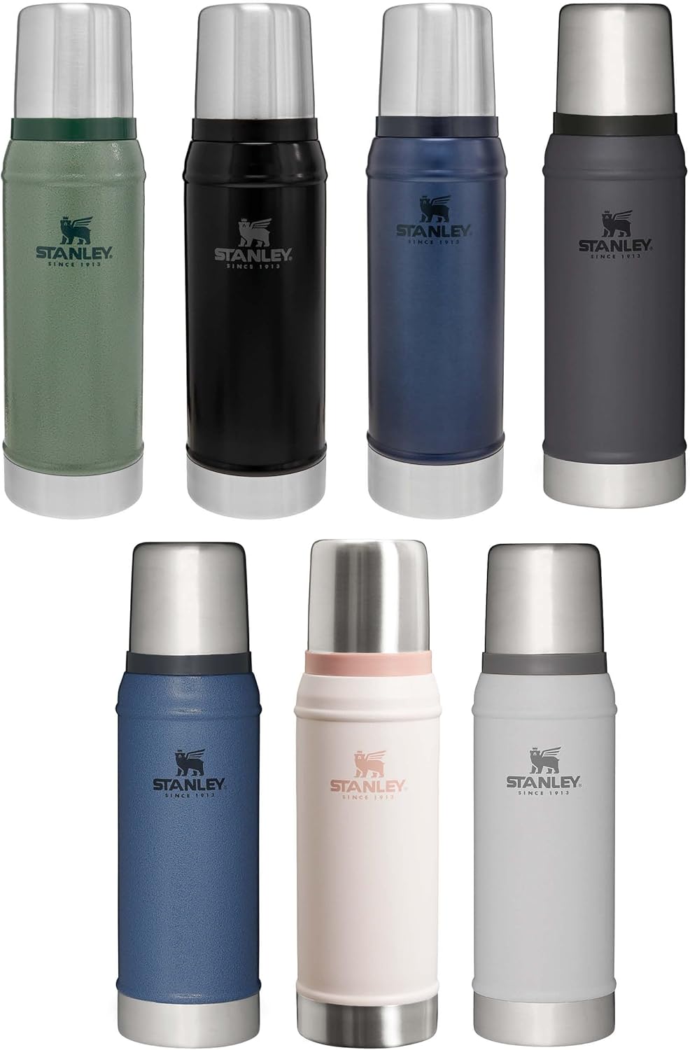 Stanley Classic Legendary Thermosflasche 750 ml - Thermos Hält 20 Stunden Heiss Oder Kalt - Edelstah