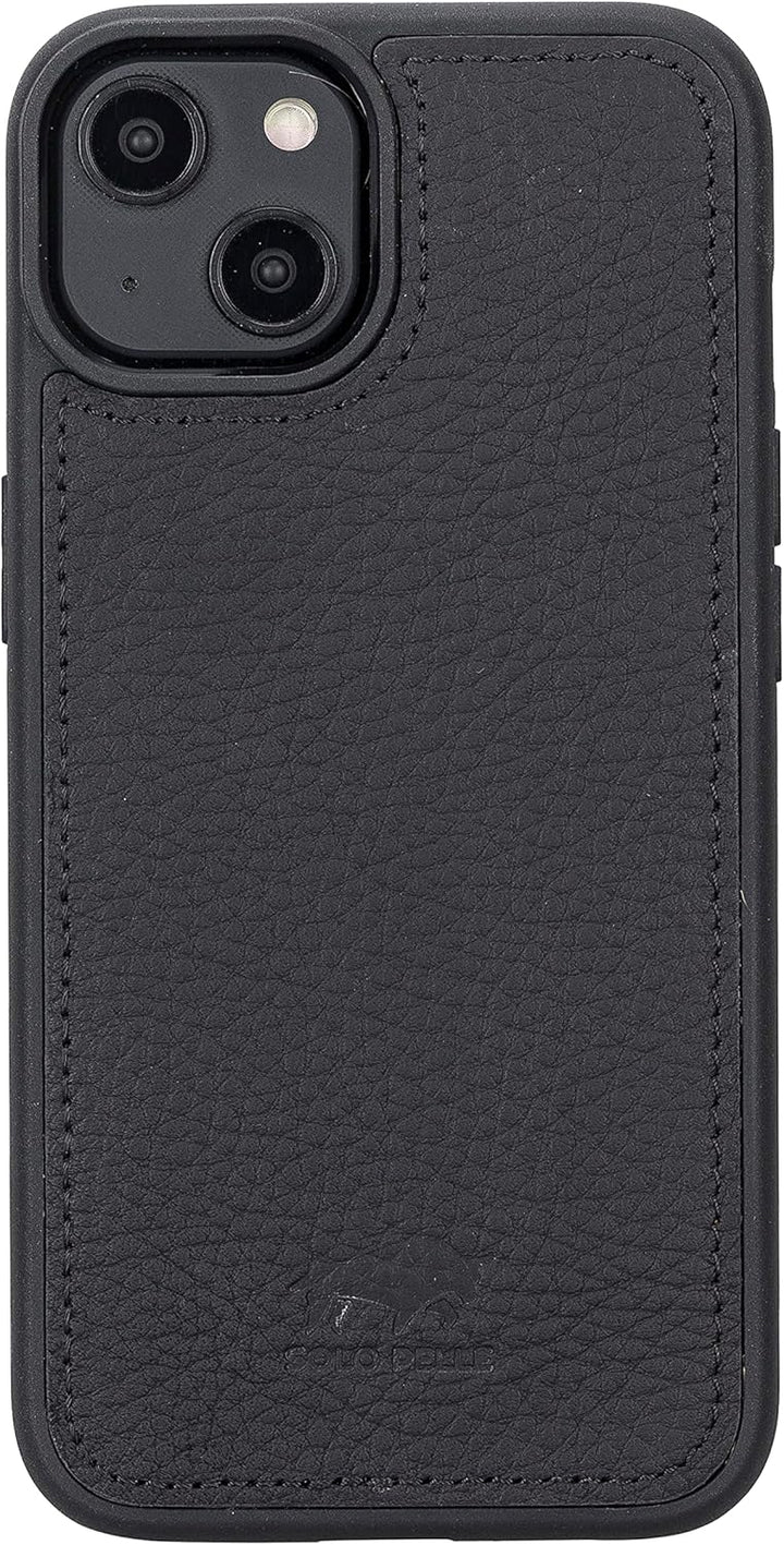 Solo Pelle Lederhülle kompatibel für iPhone 14 in 6.1 Zoll abnehmbare Hülle (2in1) inkl. Kartenfäche