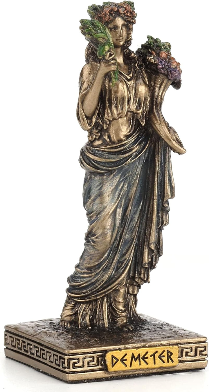 Veronese Design Griechische Götter Miniaturfigur (Demeter, Bronze) Demeter Bronze, Demeter Bronze
