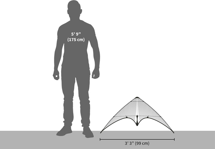 Prism Kite Technology Neutrino in Gelb und Grün