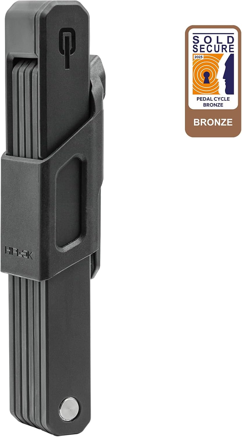 Hiplok SWITCH 105, Faltschloss, Unisex, BLACK, 105 cm Schliessumfang 105 cm Schliessumfang Black, 10