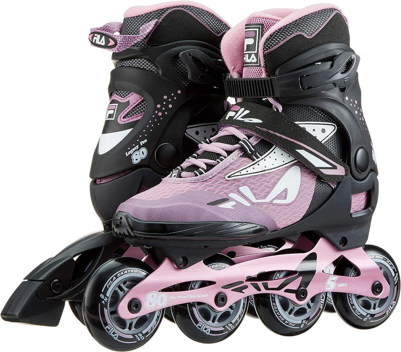 Fila Legacy Pro 80 Inline Skates Damen I Optimaler Halt & bequemer Komfort I Fitness & Freizeit Inli