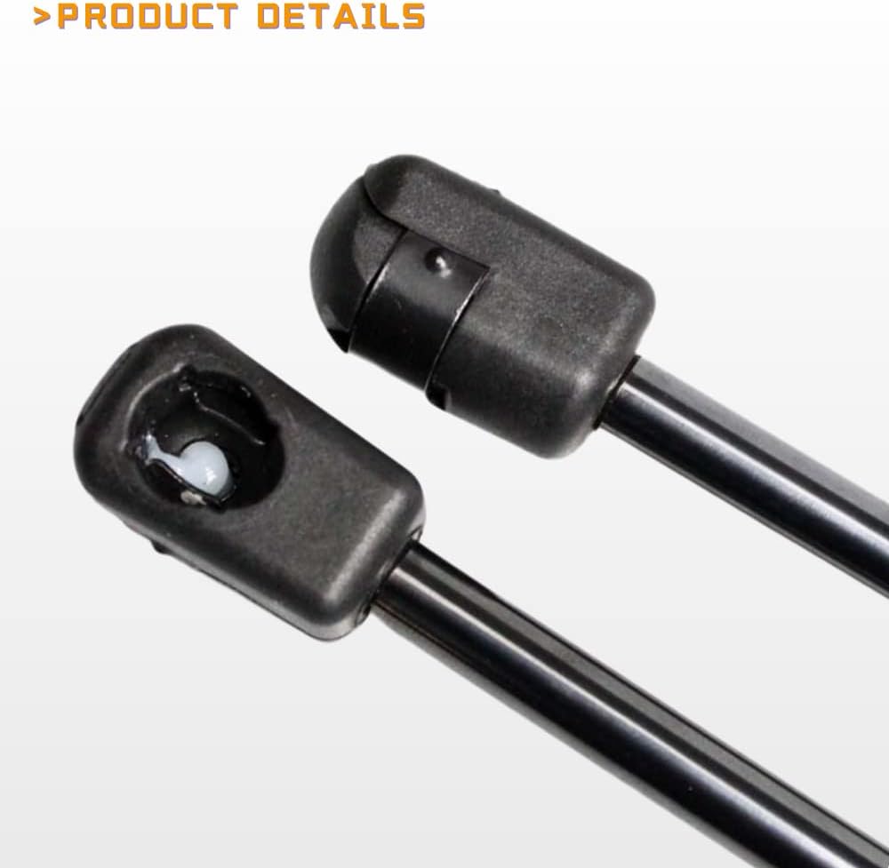 JINGLINGKJ 54P01 81860 352545 Gasdruckfedern für 2015-2019 Vitara (LY) Heckklappe 2 Stück Black, Bla