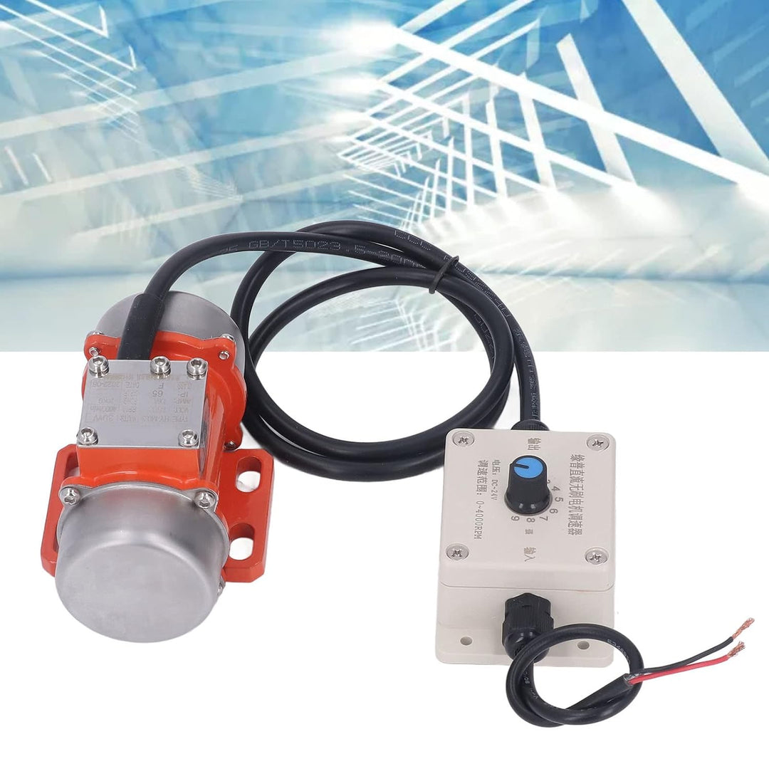 Elektrischer Vibrationsmotor, 4000 U/min, 30 W, einstellbarer energiesparender DC-Vibrationsmotor, A