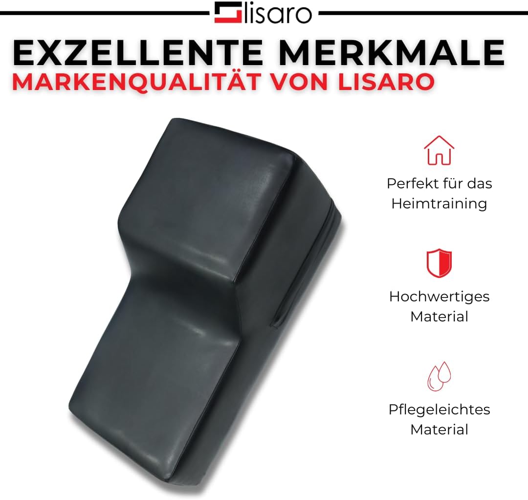Lisaro Uppercut Schlagpolster mit Höcker 75 cm – Profi Muay Thai & MMA Trainingspad für Uppercuts, K