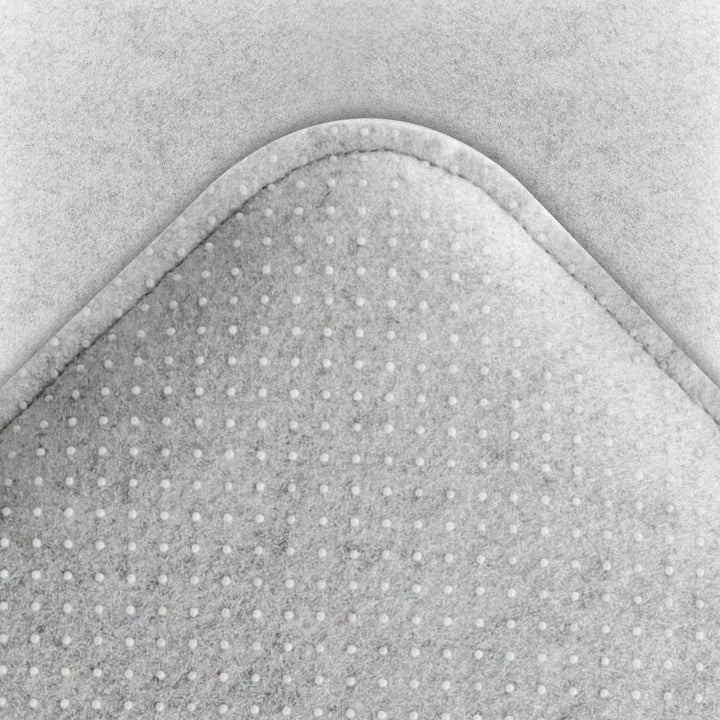 COM-FOUR® 4X Sitzkissen aus Filz - gepolstertes Stuhlkissen - eckige Sitzpolsterauflage für Esszimme