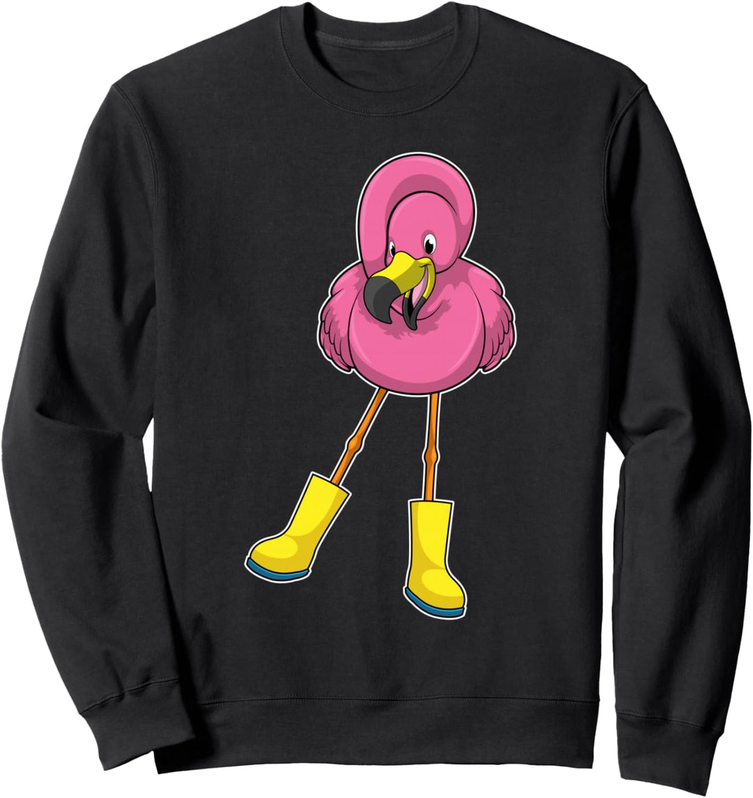Flamingo Gummistiefel Sweatshirt