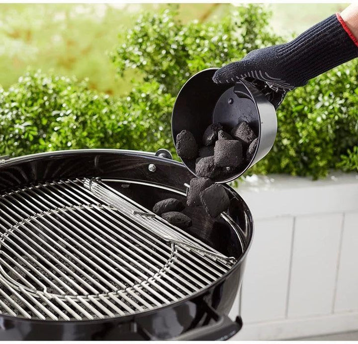 WEBER Edelstahl Grillrost, klappbar für BBQ, Ø47cm - 7434