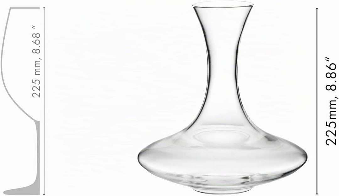 RIEDEL Ultra Dekanter - Kristallglas - 750ml (voll) - 1 Stück - 2400/14 - Handmade Decanter - Karaff