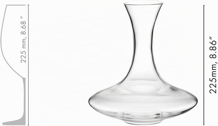 RIEDEL Ultra Dekanter - Kristallglas - 750ml (voll) - 1 Stück - 2400/14 - Handmade Decanter - Karaff