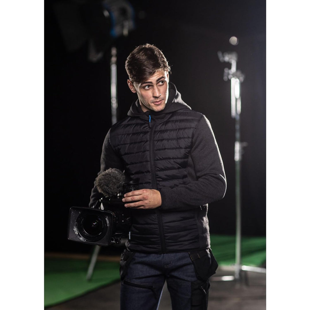 Portwest KX3 Hybrid Steppjacke, Grösse: XL, Farbe: Grau Marl, T832GMRXL XL Grey Marl, XL Grey Marl