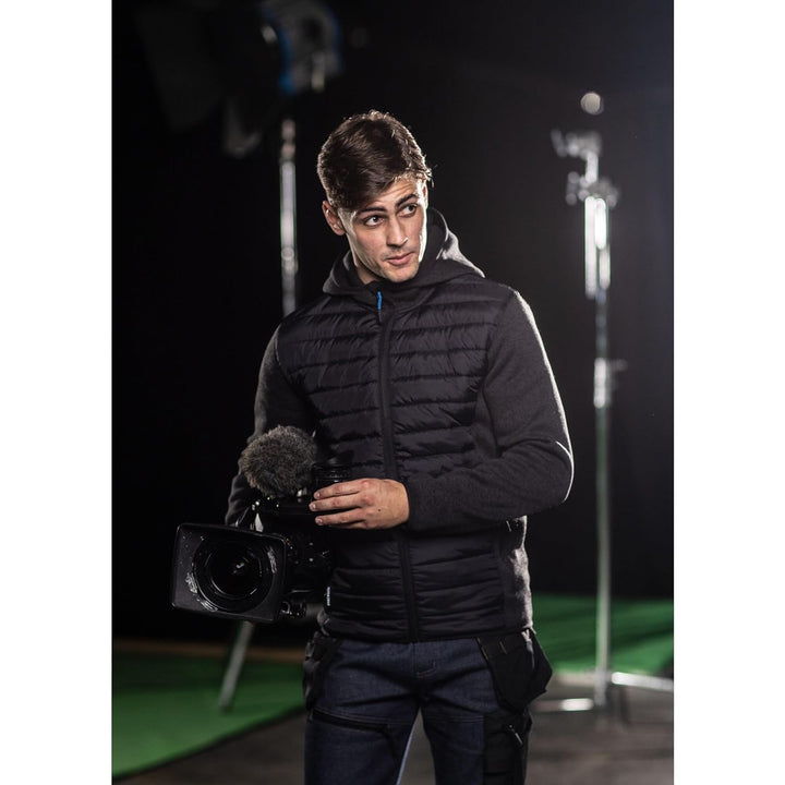 Portwest KX3 Hybrid Steppjacke, Grösse: XL, Farbe: Grau Marl, T832GMRXL XL Grey Marl, XL Grey Marl