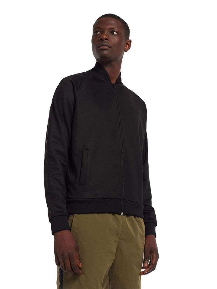 Fred Perry - Jacket Con Fettuccia Tono Su Tono, Con Colletto Bomber J3555 102