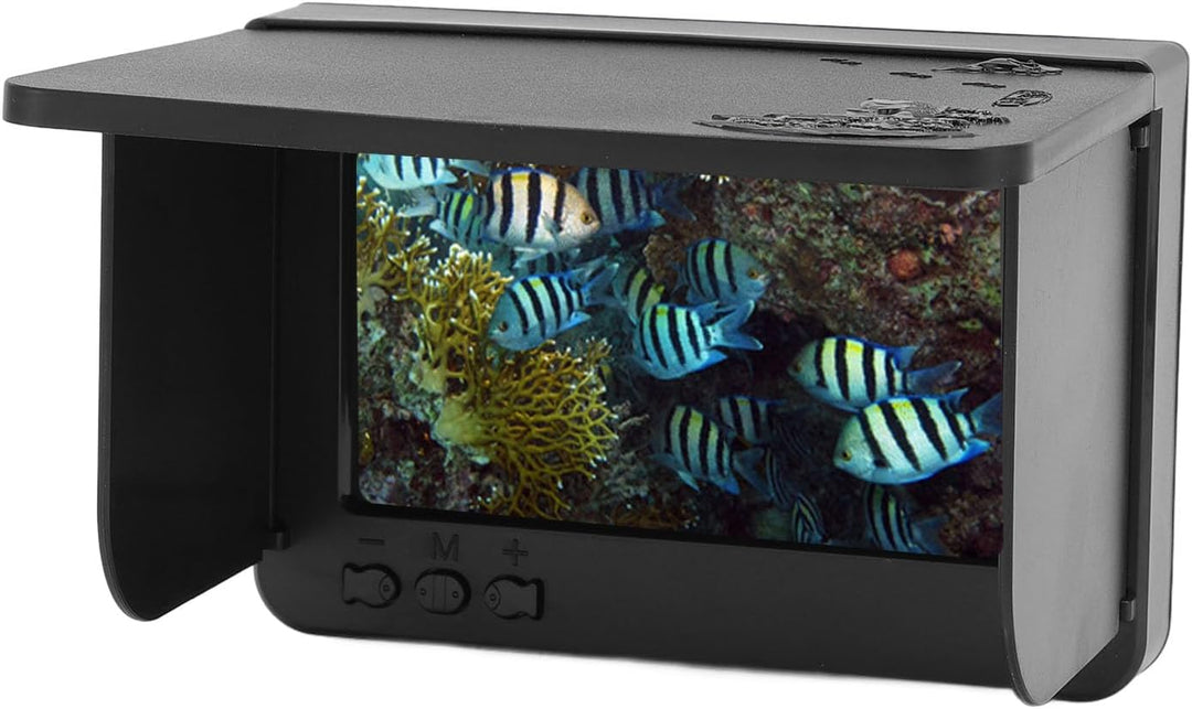 Unterwasser Angeln Kamera Bildschirm, 5.0 Zoll Display Bildschirm 1500cd 3.5MM Port AV Video Anschlu