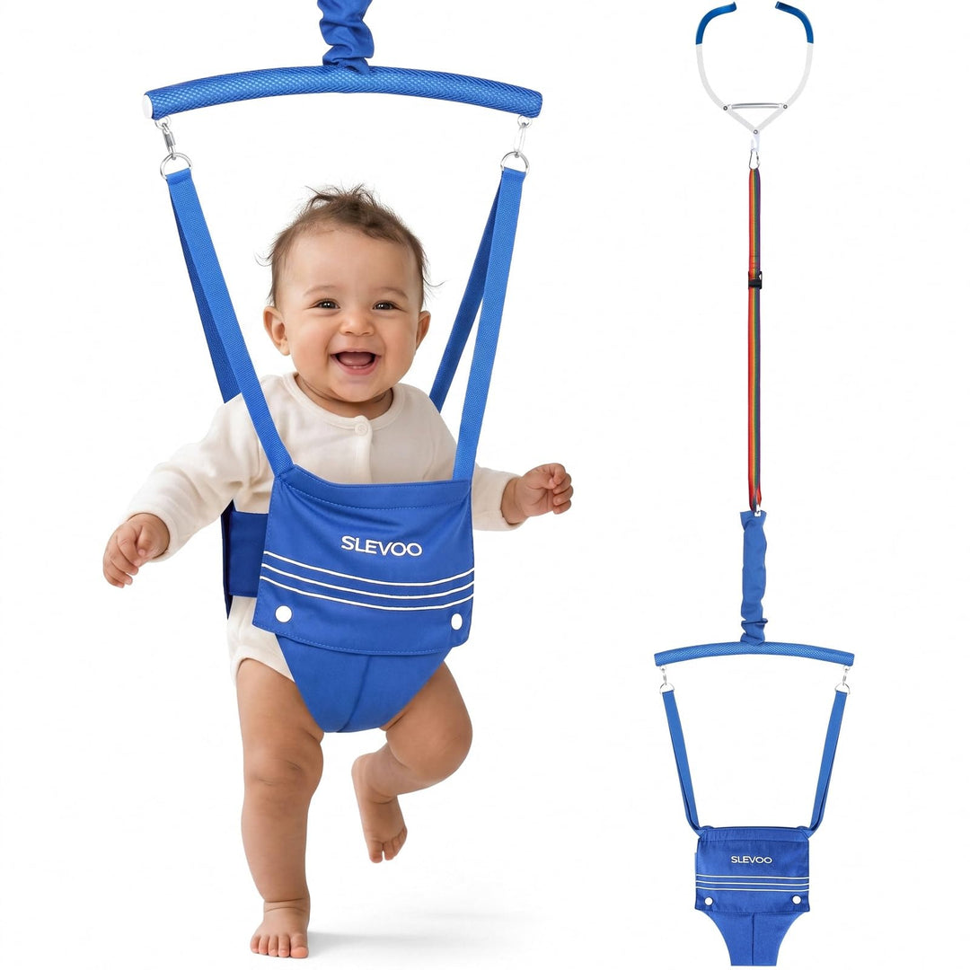 Slevoo Baby Türhopser, Höhenverstellbar, mit Türklammer, 6-12 Monate Baby