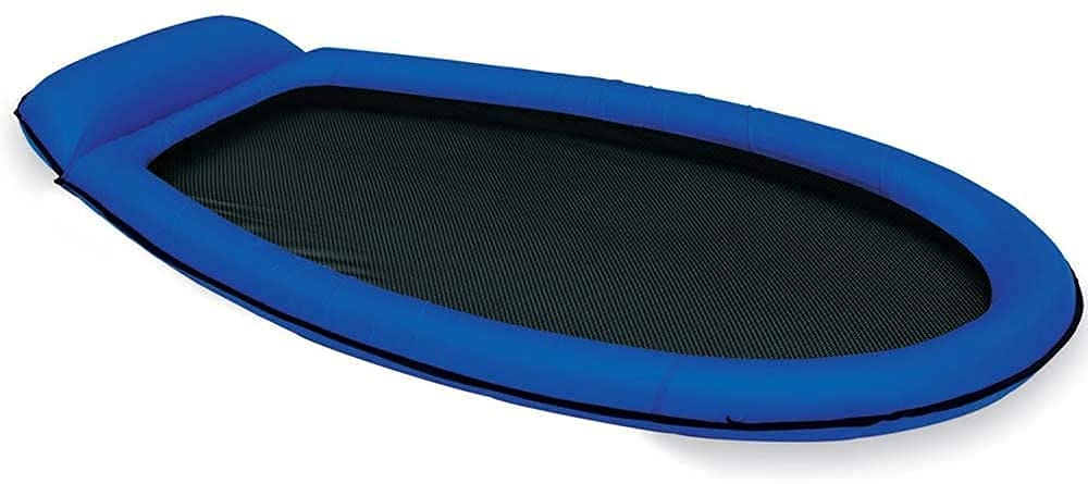 Farbe nach Wahl - Gewebe Lounge Pool Hängematte Luftmatratze 178 x 99 cm