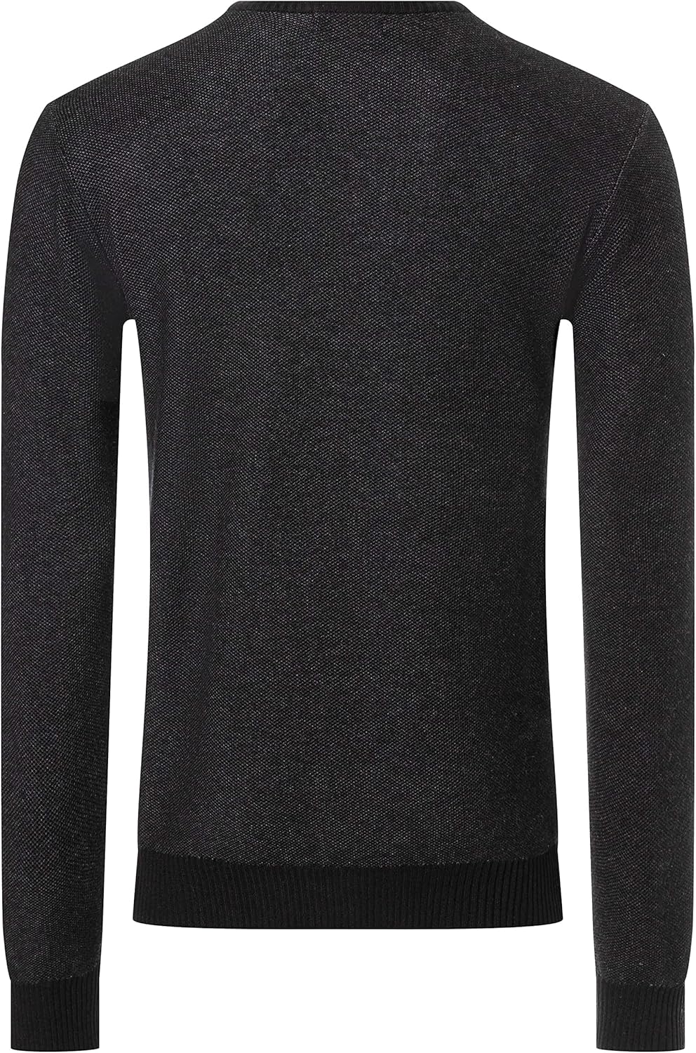 Timezone Herren Soft V Longsleeve Pullover L Caviar Black, L Caviar Black