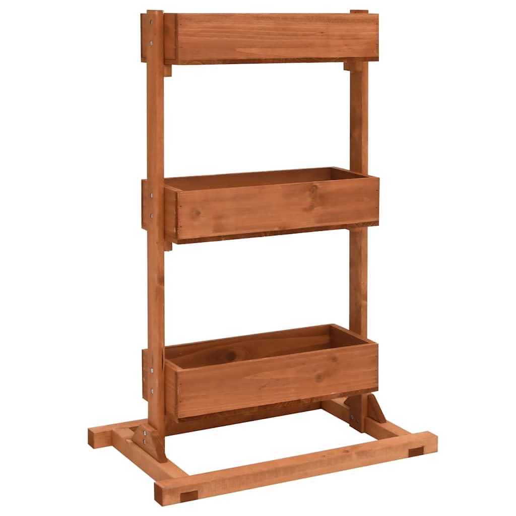 vidaXL Tannenholz Pflanzkübel Blumenkübel Blumenkasten Pflanzkasten Hochbeet Blumentopf Pflanzgefäss