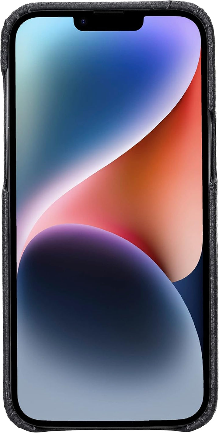 Solo Pelle Lederhülle für das iPhone 14 Plus in 6.7 Zoll Princeton Case Leder Hülle Ledertasche Back