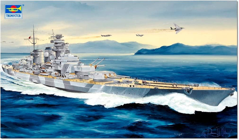 Trumpeter 05371 - 1:350 DKM h Class Battleship - Neu