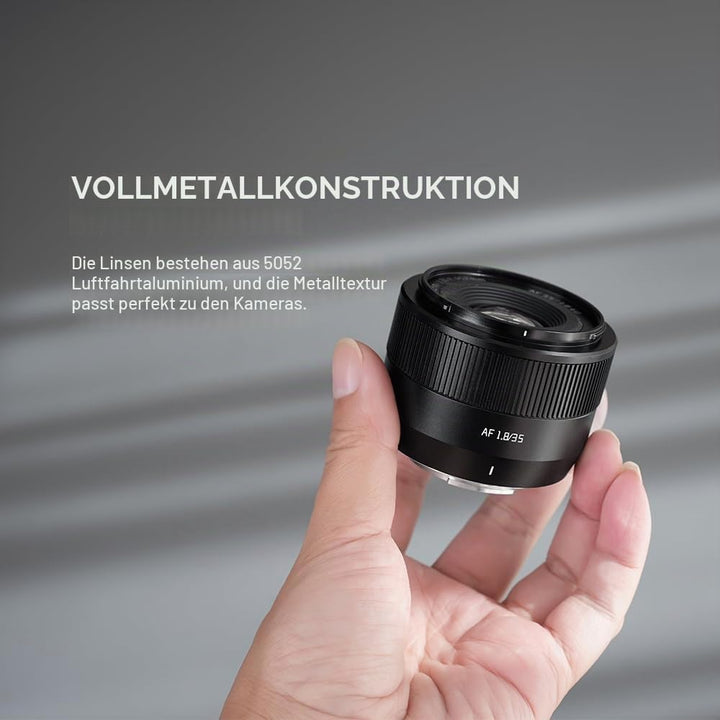 TTartisan APS-C AF 35mm F1.8 II Autofokus-Objektiv für Fuji X-Mount – Leichtes Design, Kompatibel mi