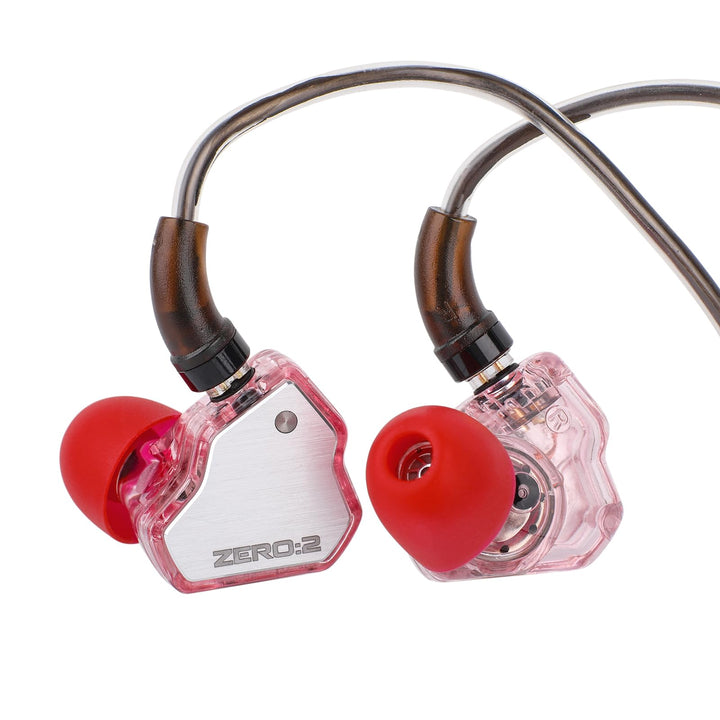LINSOUL 7Hz x Crinacle Zero:2 In-Ear-Monitor, Aktualisierter 10mm dynamischer Treiber IEM, kabelgebu