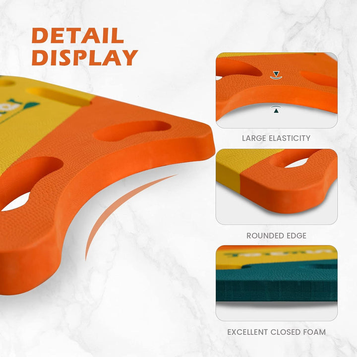 FunWater Schwimmbrett Kickboard für Kinder und Erwachsene Trainingsausrüstung PE Schaumstoff Schwimm