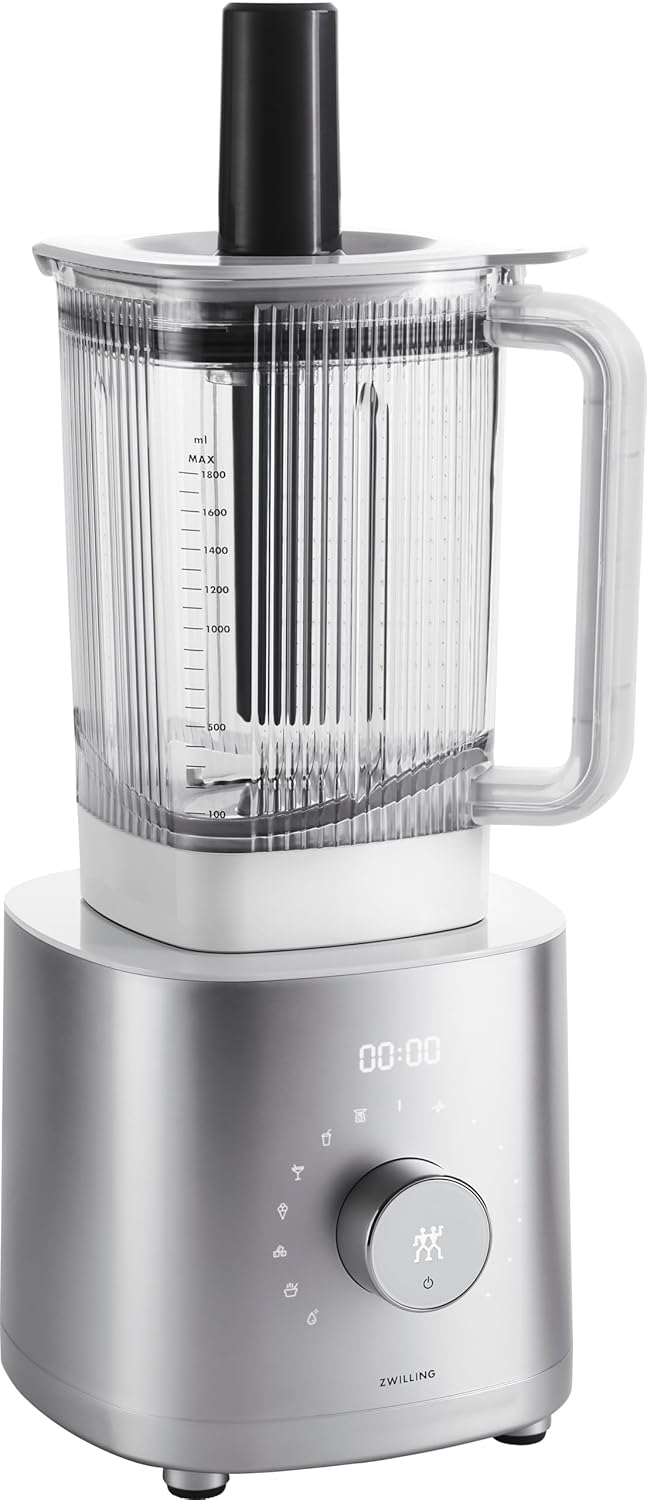 ZWILLING ENFINIGY Hochleistungsstandmixer Pro 1.8 Liter, Mixer mit Edelstahl-Winglet-Klinge & Gleich