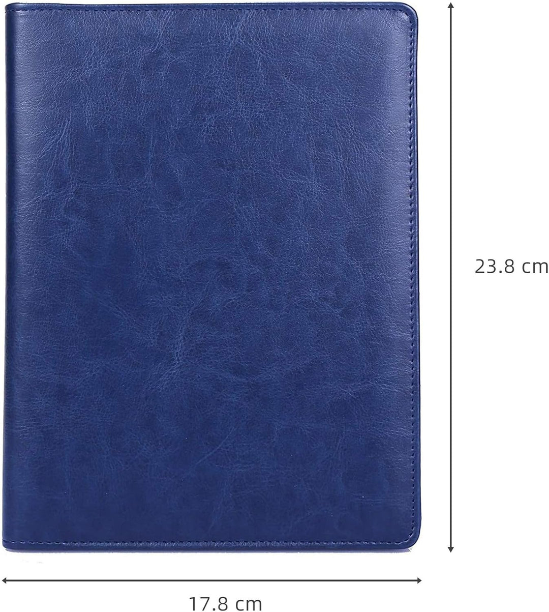 A5 Klemmbrett Mappe Schreibmappe mit Klemmbrett A5 Organizer Mappe Din (Blau), blau