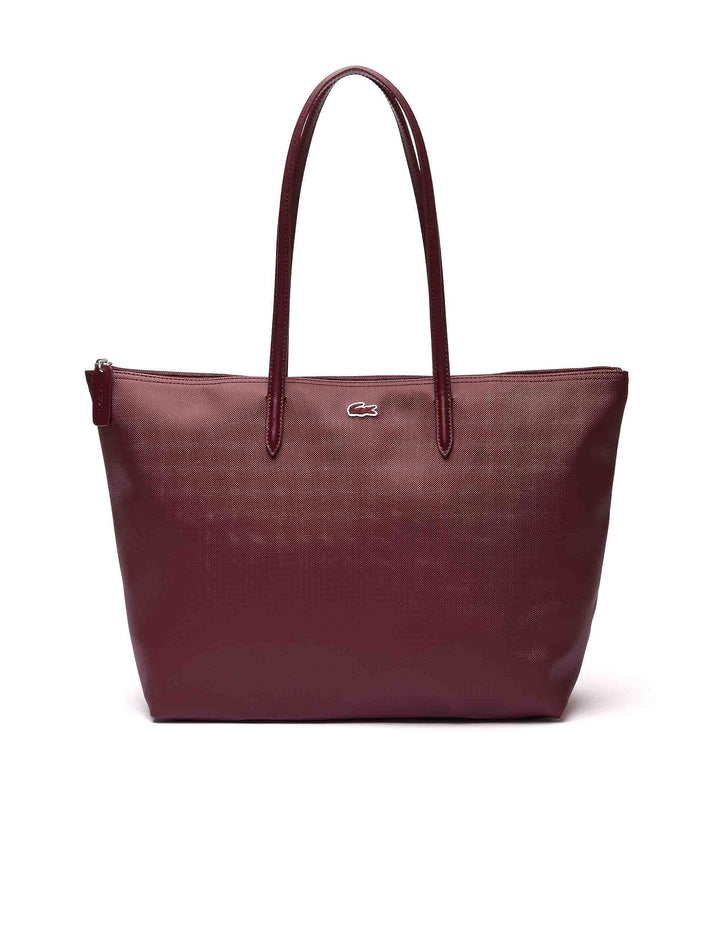 Lacoste Damen Henkeltasche L Shopping Bag Dunkelrot (M36), Dunkelrot (M36)