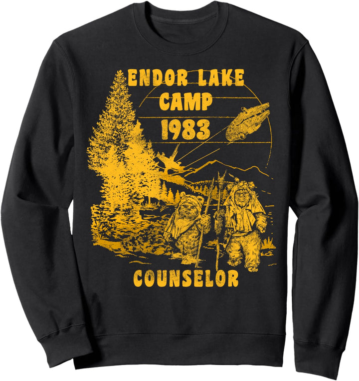 Star Wars Endor Lake Camp Counselor Poster Sweatshirt