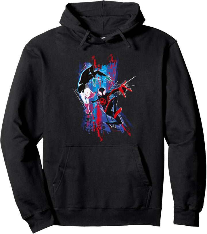 Marvel Spider-Man: Across the Spider-Verse Miles and Gwen Pullover Hoodie